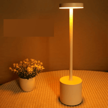 Luminária de Mesa LED Touch para Quarto/Sala - Decoração