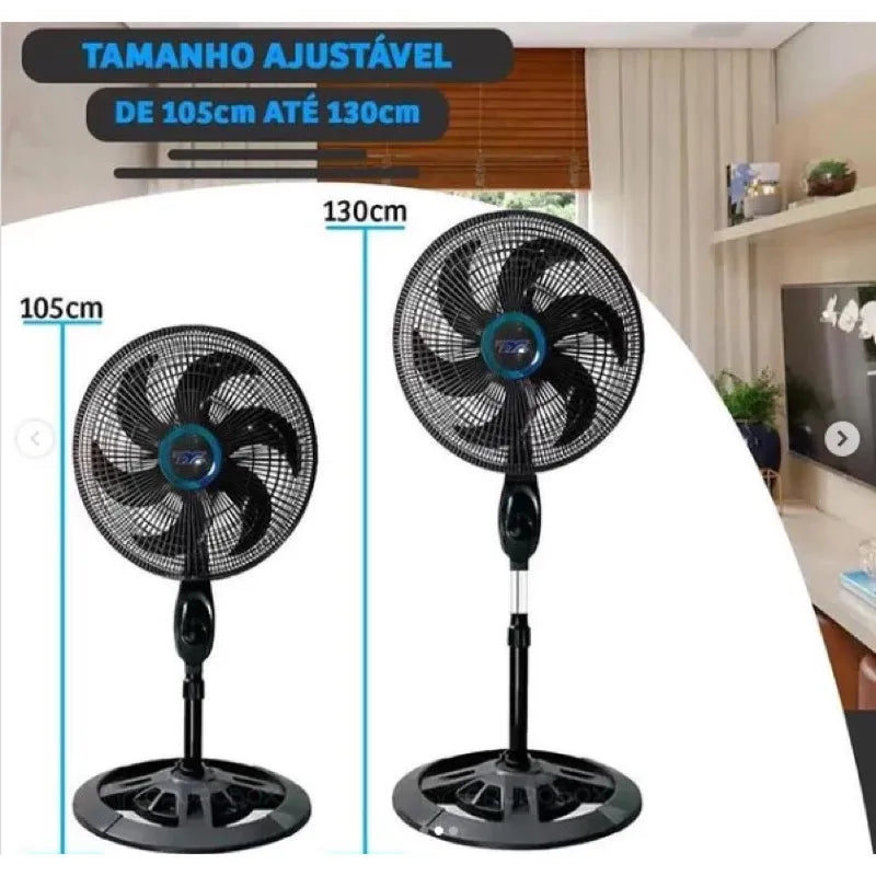 Ventilador de Coluna 47cm-127cm ajuste de altura livremente, ventilador de pé 110v/220v