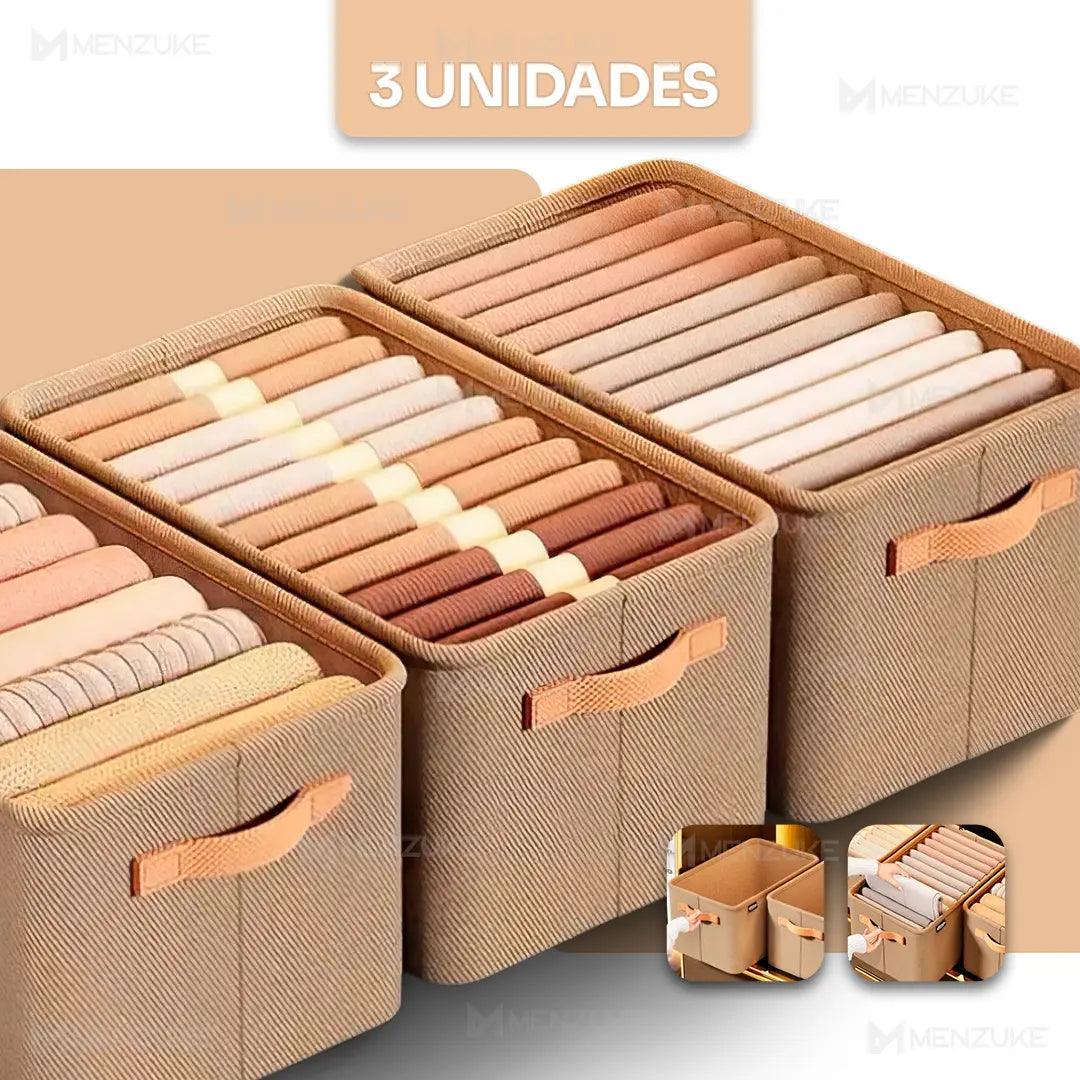 Box Organizador de Roupas Dobrável Luxe Box - Compre 1 Leve 3