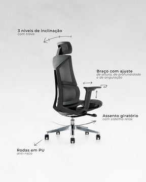 Extreme Evolution - Cadeira Ergonômica de Escritório