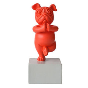 Estatueta Bulldog Zen