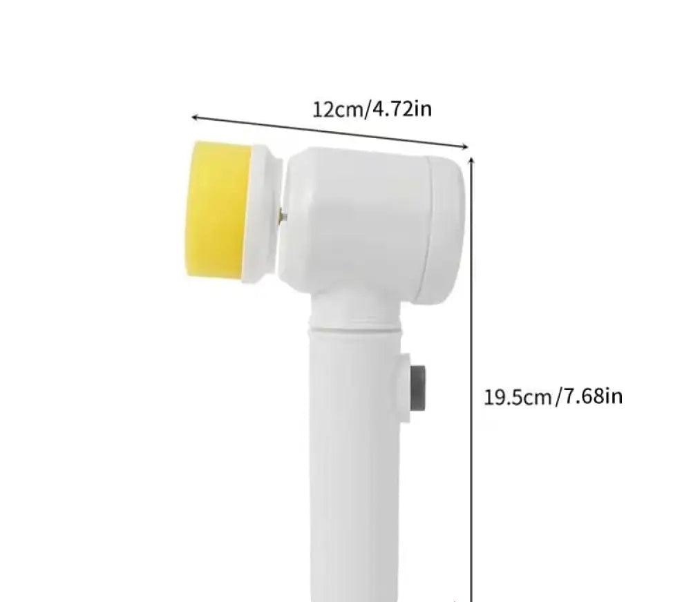 Escova de Limpeza Elétrica Multiuso Rotativa